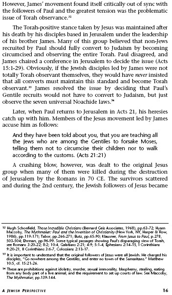 Jews for Judaism, Da Vinci Code 16 Jews for Judaism, Da Vinci Code 15